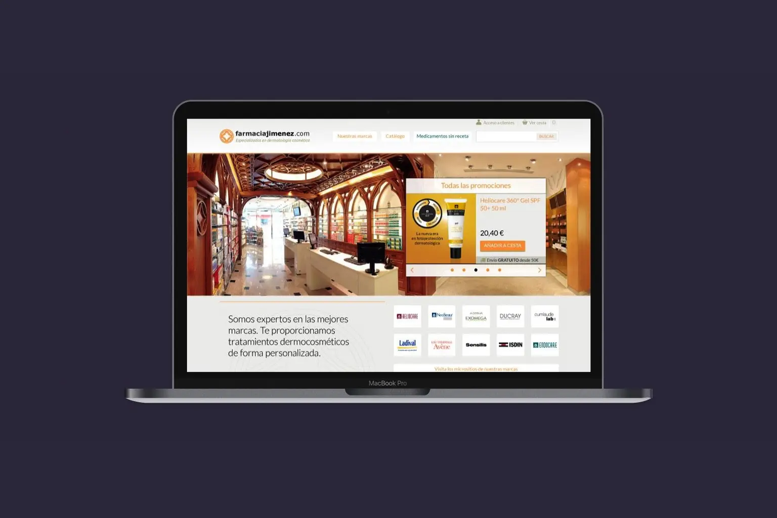 Tienda online Farmacia Jiménez