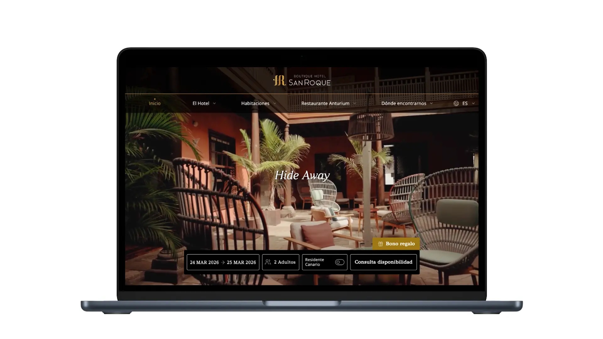 Web Hotel San Roque